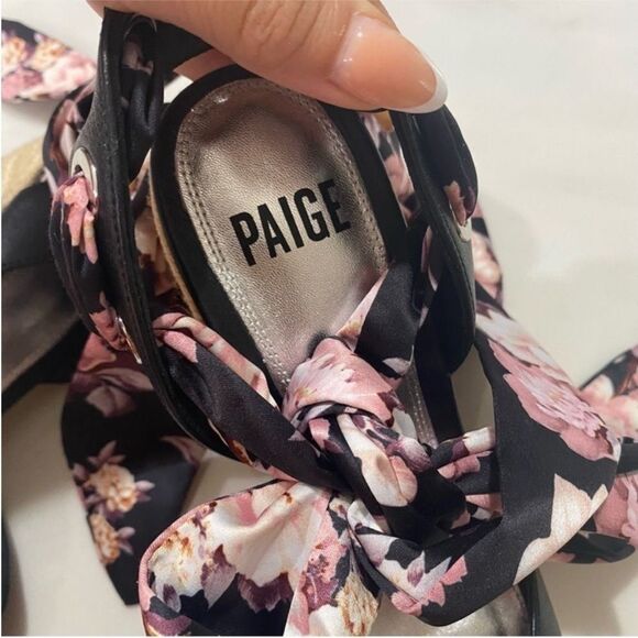 NWOB Paige Weslyn Wedge Sandals size 8.5 - Picture 4 of 7